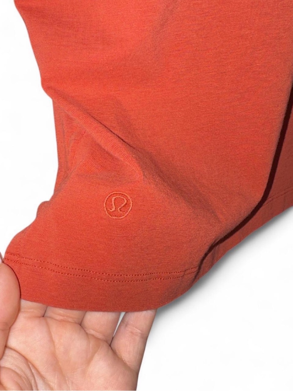 lululemon athletica Rust/Orange T-shirt